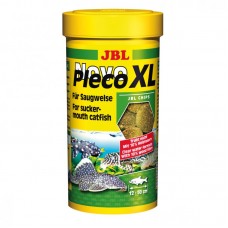 JBL NovoPleco XL - храна за големи растителноядни риби, 250 мл
